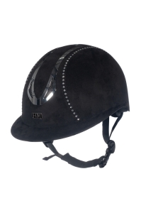 HKM Kask jeździecki Illusion Diamond czarny
