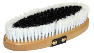 Szczotka dla konia Brush&Co ze szlufką 21cm , drewniana, Kerbl