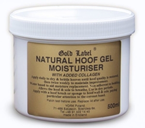 Hoof Gel Moisturiser 500ml żel nawilżający - czarny