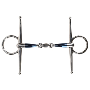 QHP Wędzidło z wąsami podwójnie łamane Anatomical Sweet Iron