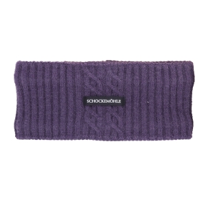 Schockemohle Opaska na głowę SP Braided Dark Purple