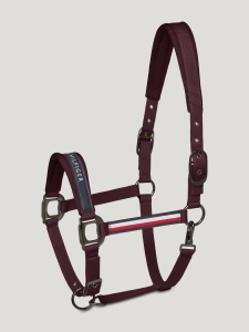 Tommy Hilfiger Equestrian Kantar z uwiązem Yale Burgundy