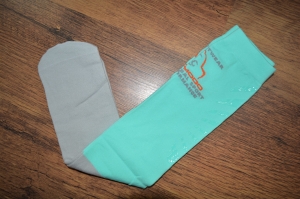 COMODO podkolanówki Jeździeckie Techniczne z SILIKONEM miętowe