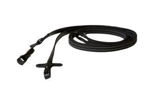 QHP wodze anti-slip czarne