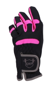Rękawiczki QHP multi black/fuchsia