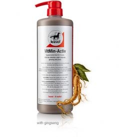 Leovet Vitmin Aktiv – zestaw 10 witamin + żeń-szeń + drożdże w syropie. 1l