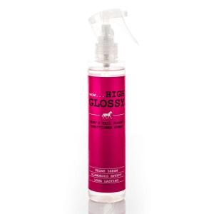 wow... HIGH GLOSSY - Glossy Effect Mane 'n' Tail GLOSSY CONDITIONER / NABŁYSZCZAJĄCA ODŻYWKA DO GRZYWY I OGONA 100ml